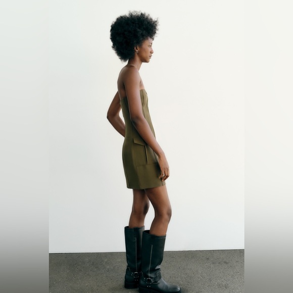 Zara strapless dress - Picture 4 of 15